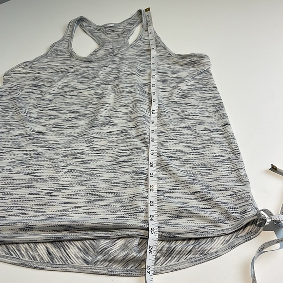 Lululemon Essential Tank Tiger Space Dye Black White - Picture 7 of 7